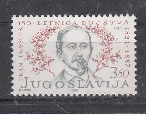 Jugoslawien  Nr 1900 Postfrisch / **