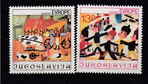 Jugoslawien  Nr 1901/02 Postfrisch / **