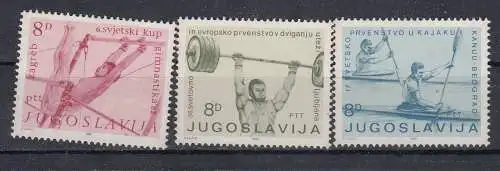 Jugoslawien  Nr 1935/37 Postfrisch / **