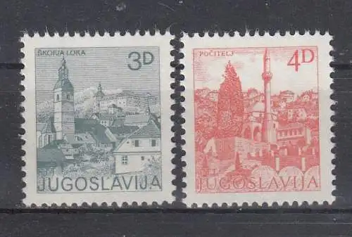 Jugoslawien  Nr 1954/55 Postfrisch / **