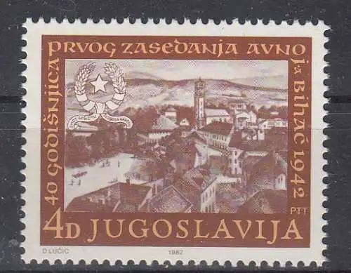 Jugoslawien  Nr 1956 Postfrisch / **