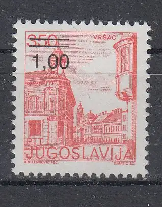 Jugoslawien  Nr 1968 Postfrisch / **