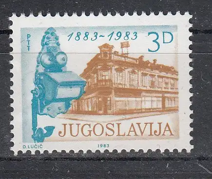 Jugoslawien  Nr 1975 Postfrisch / **