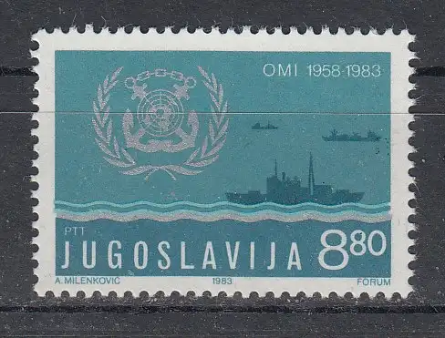 Jugoslawien  Nr 1976 Postfrisch / **