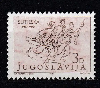 Jugoslawien  Nr 1987 Postfrisch / **
