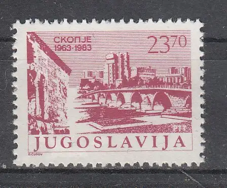 Jugoslawien  Nr 1996 Postfrisch / **