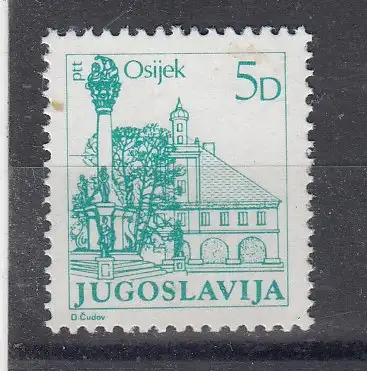 Jugoslawien  Nr 1998 Postfrisch / **