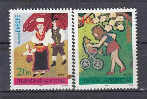 Jugoslawien  Nr 2066/67 Postfrisch / **
