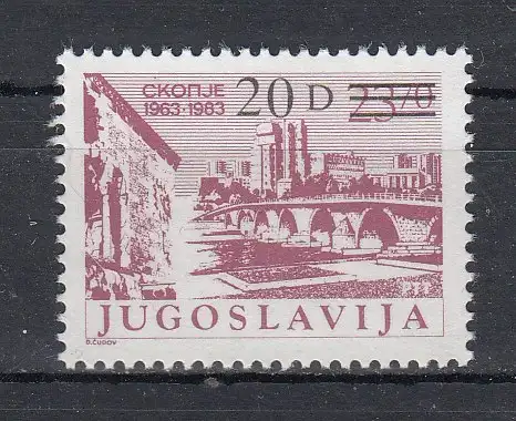 Jugoslawien  Nr 2091 Postfrisch / **