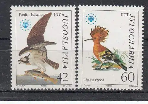Jugoslawien  Nr 2100/01 Postfrisch / **