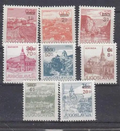 Jugoslawien  Nr 2137/44 Postfrisch / **