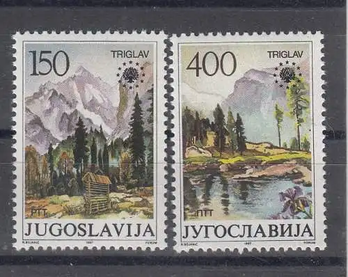 Jugoslawien  Nr 2211/12 Postfrisch / **