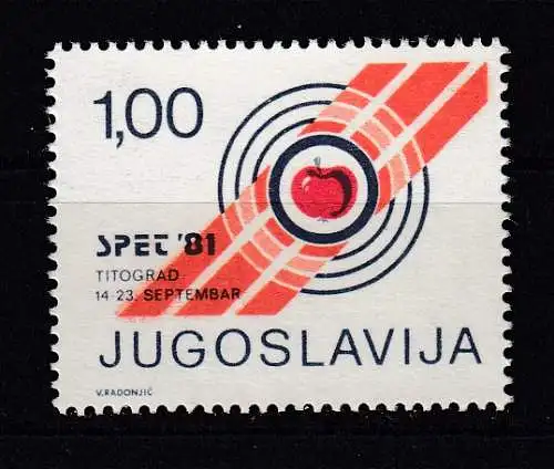 Jugoslawien Zwangszuschlagsmarken  Nr 76 Postfrisch / **