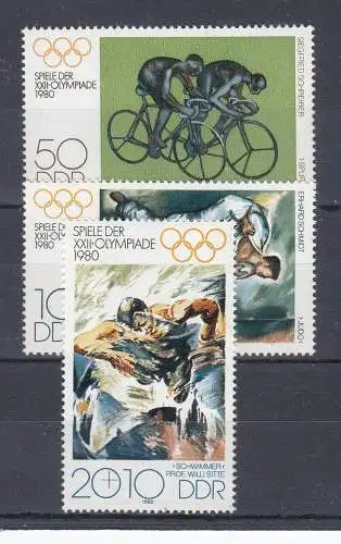 DDR  Nr 2528/30 Postfrisch / **