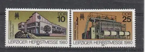 DDR  Nr 2539/40 Postfrisch / **