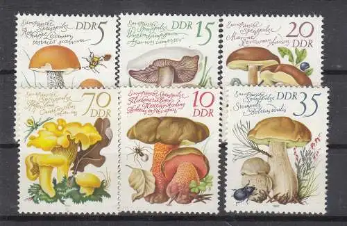 DDR  Nr 2551/56 Postfrisch / **