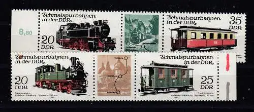DDR  Nr 2562/5 DST Postfrisch / **
