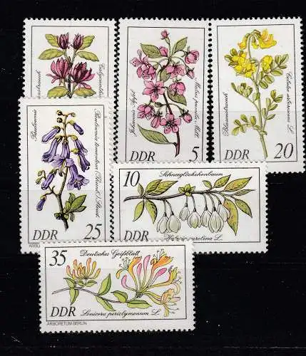 DDR  Nr 2573/78 Postfrisch / **