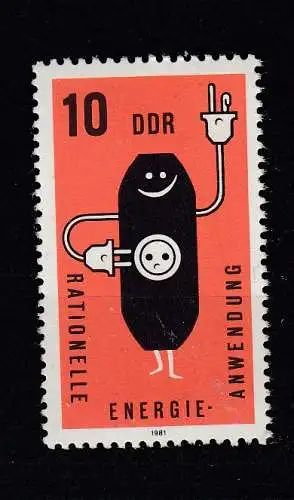 DDR  Nr 2601 Postfrisch / **