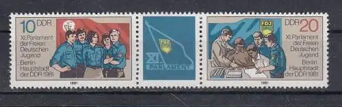 DDR  Nr 2609/10 DST Postfrisch / **
