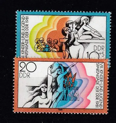 DDR  Nr 2617/18 Postfrisch / **