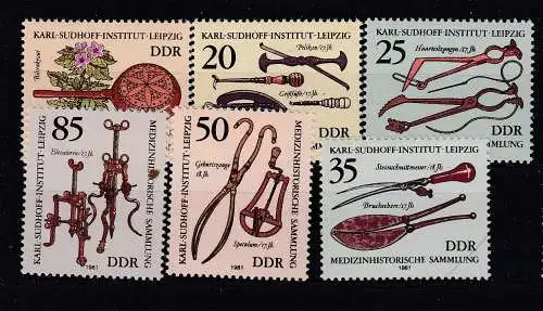 DDR  Nr 2640/45 Postfrisch / **