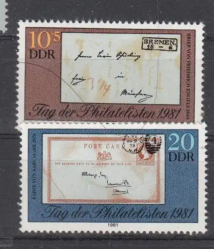 DDR  Nr 2646/47 Postfrisch / **