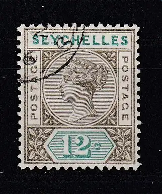 Seychellen  Nr 15 Gestempelt (Posten)