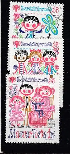Ungarn  Nr 3335/37 A Gestempelt (Posten)