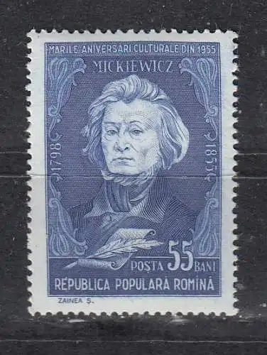 Rumänien  Nr 1556 Postfrisch / **