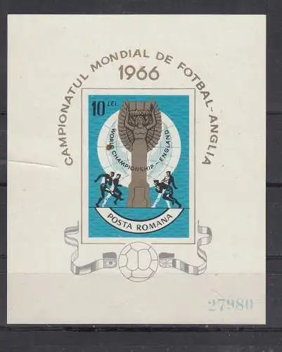 Rumänien  Nr Block 62 Postfrisch / **