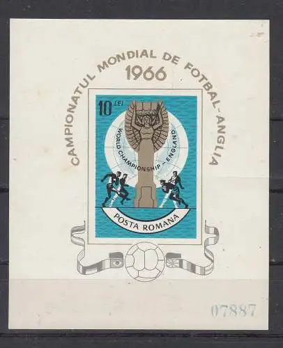 Rumänien  Nr Block 62 Postfrisch / **