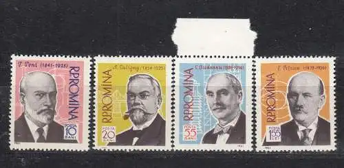 Rumänien  Nr 1958/61 Postfrisch / **