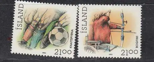 Island  Nr 728/29 Postfrisch / **