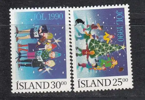 Island  Nr 736/37 Postfrisch / **