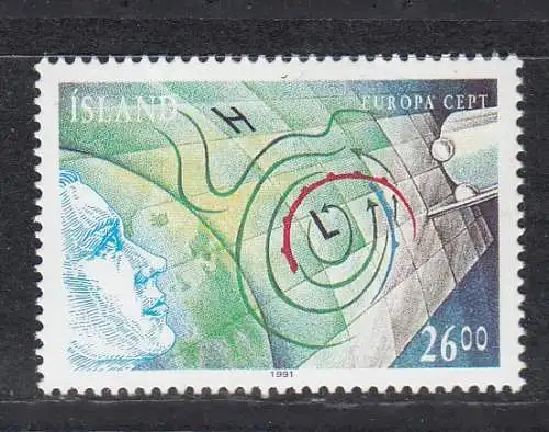 Island  Nr 742 Postfrisch / **