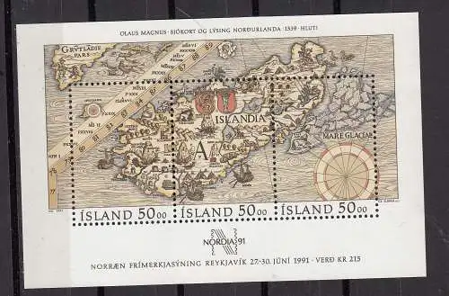 Island  Nr Block 12 Postfrisch / **