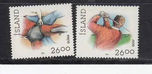 Island  Nr 749/50 Postfrisch / **