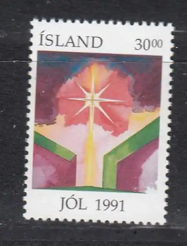 Island  Nr 758 Postfrisch / **