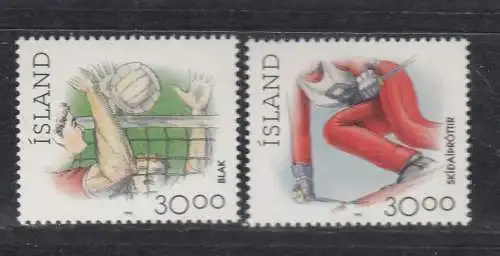 Island  Nr 749/50 Postfrisch / **