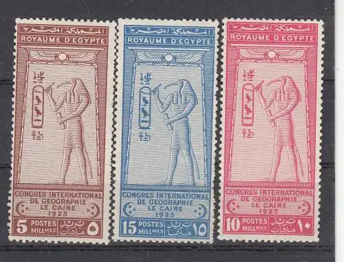 Ägypten  Nr 94/96 Falz / Gummimängel / *