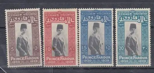 Ägypten  Nr 144/48 Falz / Gummimängel / *