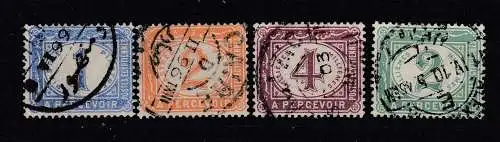 Ägypten Portomarken  Nr 15/18 Gestempelt (Posten)