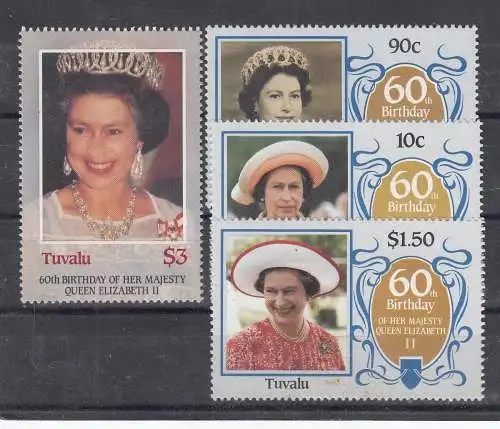 Tuvalu  Nr 360/63 Postfrisch / **