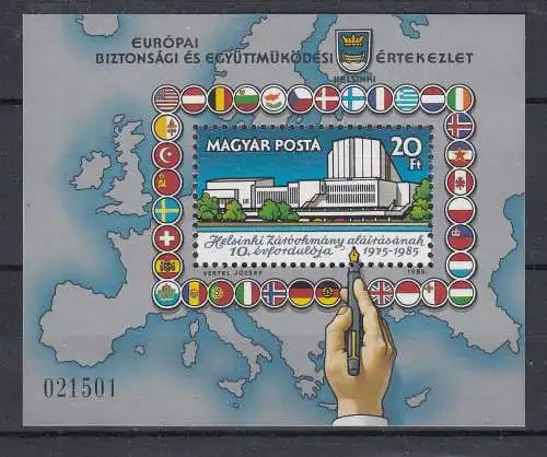 Ungarn  Nr Block 179 A Postfrisch / **