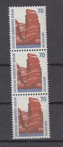 Berlin (West)  Nr 874 Streifen mit Zählnummer Postfrisch / **