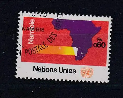 Vereinte Nationen Genf  Nr 34 Gestempelt (Posten)
