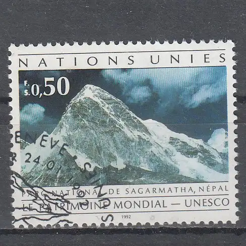 Vereinte Nationen Genf  Nr 210 Gestempelt (Posten)