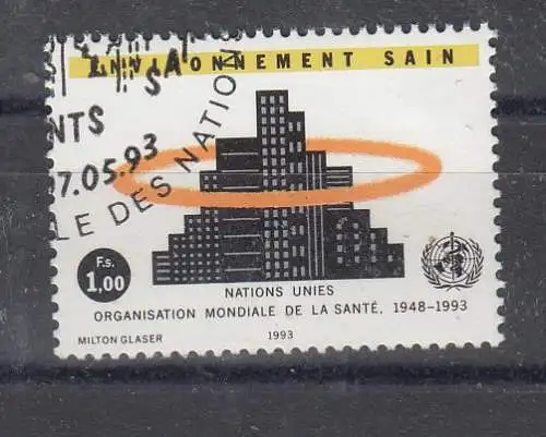 Vereinte Nationen Genf  Nr 232 Gestempelt (Posten)