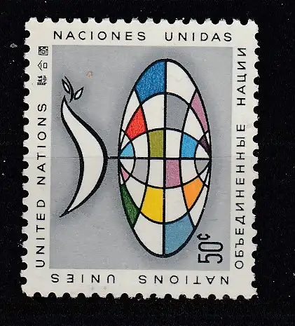 UNO New York  Nr 106 Postfrisch / **